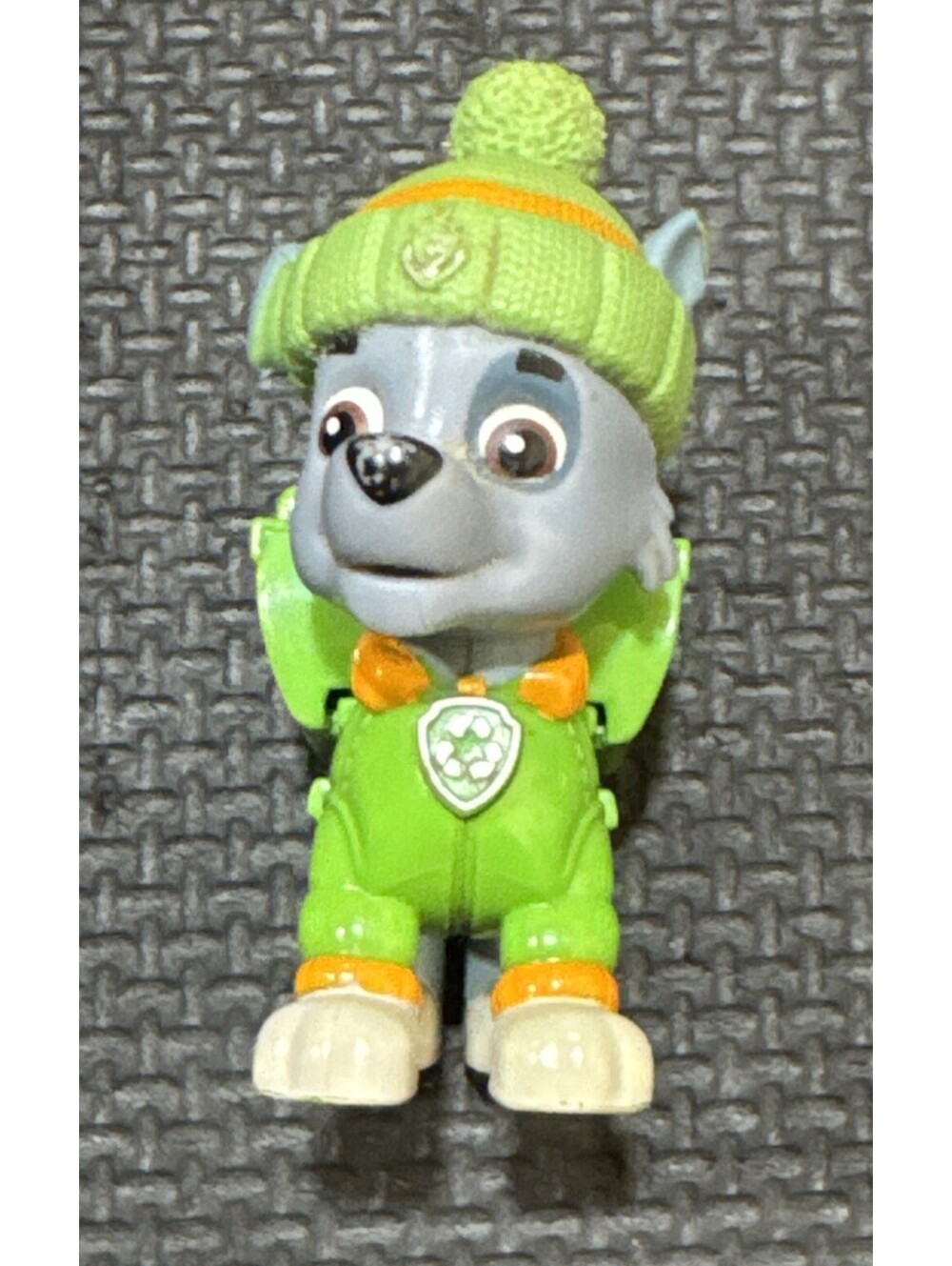 Paw Patrol Snow Rescue Arctic Pups ROCKY Transforming Pup Pack Figure Works!